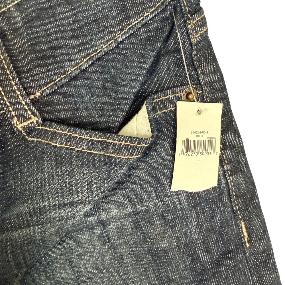 Gap Curvy Flare Jeans Dark Wash Indigo Low Rise Denim 1/25.5 - Picture 6 of 7